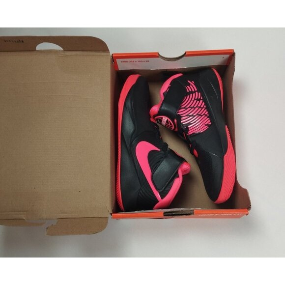 Nike Team Hustle D 9 PS Kids Size 13C Black Pink Basketball Shoes AQ4225-002 - Picture 5 of 7